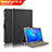 Custodia Portafoglio In Pelle con Supporto per Huawei MediaPad T3 10 AGS-L09 AGS-W09 Nero