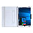 Custodia Portafoglio In Pelle con Supporto per Microsoft Surface Pro 3 Bianco
