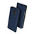 Custodia Portafoglio In Pelle con Supporto per Samsung Galaxy A8+ A8 Plus (2018) Duos A730F Blu