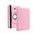 Custodia Portafoglio In Pelle con Supporto per Samsung Galaxy Tab 3 Lite 7.0 T110 T113 Rosa