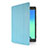 Custodia Portafoglio In Pelle con Supporto per Samsung Galaxy Tab S2 8.0 SM-T710 SM-T715 Cielo Blu
