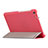 Custodia Portafoglio In Pelle con Supporto R01 per Huawei MediaPad T2 Pro 7.0 PLE-703L Rosa Caldo