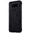 Custodia Portafoglio In Pelle con Supporto S01 per Samsung Galaxy S8 Nero