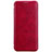 Custodia Portafoglio In Pelle con Supporto S01 per Samsung Galaxy S8 Plus Rosso