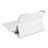 Custodia Portafoglio In Pelle con Tastiera L01 per Huawei MediaPad M3 Lite 10.1 BAH-W09 Bianco