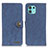 Custodia Portafoglio In Pelle Cover con Supporto A01D per Motorola Moto Edge 20 Lite 5G Blu