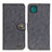 Custodia Portafoglio In Pelle Cover con Supporto A01D per Samsung Galaxy F42 5G Nero