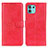 Custodia Portafoglio In Pelle Cover con Supporto A02D per Motorola Moto Edge 20 Lite 5G Rosso