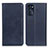 Custodia Portafoglio In Pelle Cover con Supporto A02D per Motorola Moto G 5G (2022) Blu