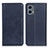 Custodia Portafoglio In Pelle Cover con Supporto A02D per Motorola Moto G 5G (2023) Blu