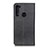 Custodia Portafoglio In Pelle Cover con Supporto A02D per Motorola Moto One Fusion Plus Nero