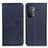 Custodia Portafoglio In Pelle Cover con Supporto A02D per OnePlus Nord N200 5G Blu