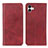 Custodia Portafoglio In Pelle Cover con Supporto A02D per Samsung Galaxy A05 Rosso