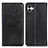 Custodia Portafoglio In Pelle Cover con Supporto A02D per Samsung Galaxy M04 Nero