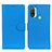 Custodia Portafoglio In Pelle Cover con Supporto A03D per Motorola Moto E20 Cielo Blu