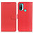 Custodia Portafoglio In Pelle Cover con Supporto A03D per Motorola Moto E20 Rosso