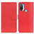 Custodia Portafoglio In Pelle Cover con Supporto A03D per Motorola Moto E30 Rosso