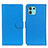 Custodia Portafoglio In Pelle Cover con Supporto A03D per Motorola Moto Edge 20 Lite 5G Cielo Blu