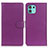 Custodia Portafoglio In Pelle Cover con Supporto A03D per Motorola Moto Edge 20 Lite 5G Viola