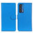 Custodia Portafoglio In Pelle Cover con Supporto A03D per Motorola Moto Edge (2021) 5G Cielo Blu