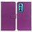 Custodia Portafoglio In Pelle Cover con Supporto A03D per Motorola Moto Edge 30 5G Viola