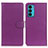 Custodia Portafoglio In Pelle Cover con Supporto A03D per Motorola Moto Edge Lite 5G Viola