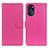Custodia Portafoglio In Pelle Cover con Supporto A03D per Motorola Moto G 5G (2022) Rosa Caldo