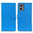 Custodia Portafoglio In Pelle Cover con Supporto A03D per Motorola Moto G 5G (2023) Cielo Blu