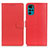 Custodia Portafoglio In Pelle Cover con Supporto A03D per Motorola Moto G22 Rosso