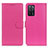 Custodia Portafoglio In Pelle Cover con Supporto A03D per Oppo A53s 5G Rosa Caldo