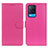 Custodia Portafoglio In Pelle Cover con Supporto A03D per Oppo A54 4G Rosa Caldo