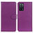 Custodia Portafoglio In Pelle Cover con Supporto A03D per Oppo A55 5G Viola