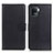 Custodia Portafoglio In Pelle Cover con Supporto A03D per Oppo A94 4G Nero