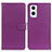 Custodia Portafoglio In Pelle Cover con Supporto A03D per Oppo F21 Pro 5G Viola