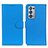 Custodia Portafoglio In Pelle Cover con Supporto A03D per Oppo Reno6 Pro+ Plus 5G Cielo Blu