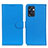 Custodia Portafoglio In Pelle Cover con Supporto A03D per Oppo Reno7 SE 5G Cielo Blu
