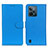 Custodia Portafoglio In Pelle Cover con Supporto A03D per Realme C31 Cielo Blu