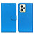 Custodia Portafoglio In Pelle Cover con Supporto A03D per Realme C35 Cielo Blu