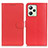 Custodia Portafoglio In Pelle Cover con Supporto A03D per Realme C35 Rosso
