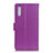 Custodia Portafoglio In Pelle Cover con Supporto A03D per Samsung Galaxy M02 Viola