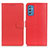 Custodia Portafoglio In Pelle Cover con Supporto A03D per Samsung Galaxy M52 5G Rosso