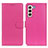 Custodia Portafoglio In Pelle Cover con Supporto A03D per Samsung Galaxy S21 5G Rosa Caldo