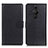 Custodia Portafoglio In Pelle Cover con Supporto A03D per Sony Xperia PRO-I Nero