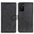 Custodia Portafoglio In Pelle Cover con Supporto A04D per Oppo A55S 5G Nero