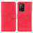 Custodia Portafoglio In Pelle Cover con Supporto A04D per Oppo A95 5G Rosso