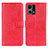Custodia Portafoglio In Pelle Cover con Supporto A04D per Oppo F21 Pro 4G Rosso