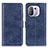 Custodia Portafoglio In Pelle Cover con Supporto A04D per Xiaomi Mi 11 Pro 5G Blu