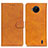 Custodia Portafoglio In Pelle Cover con Supporto A05D per Nokia C20 Plus Marrone
