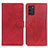 Custodia Portafoglio In Pelle Cover con Supporto A05D per Nokia G100 Rosso
