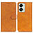 Custodia Portafoglio In Pelle Cover con Supporto A05D per OnePlus Nord 2T 5G Marrone